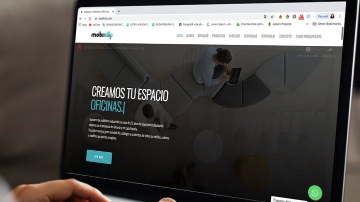 diseño paginas web profesionales almeria motionpx