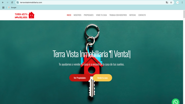 Diseño de paginas web para inmobiliarias